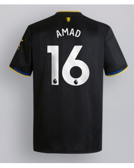 Manchester United Amad Diallo #16 Maglia Gara Terza Repliche 2025-26 Maniche Corte